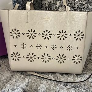 Kate Spade Elisabeth Faye Drive Sement color hand bag tote
